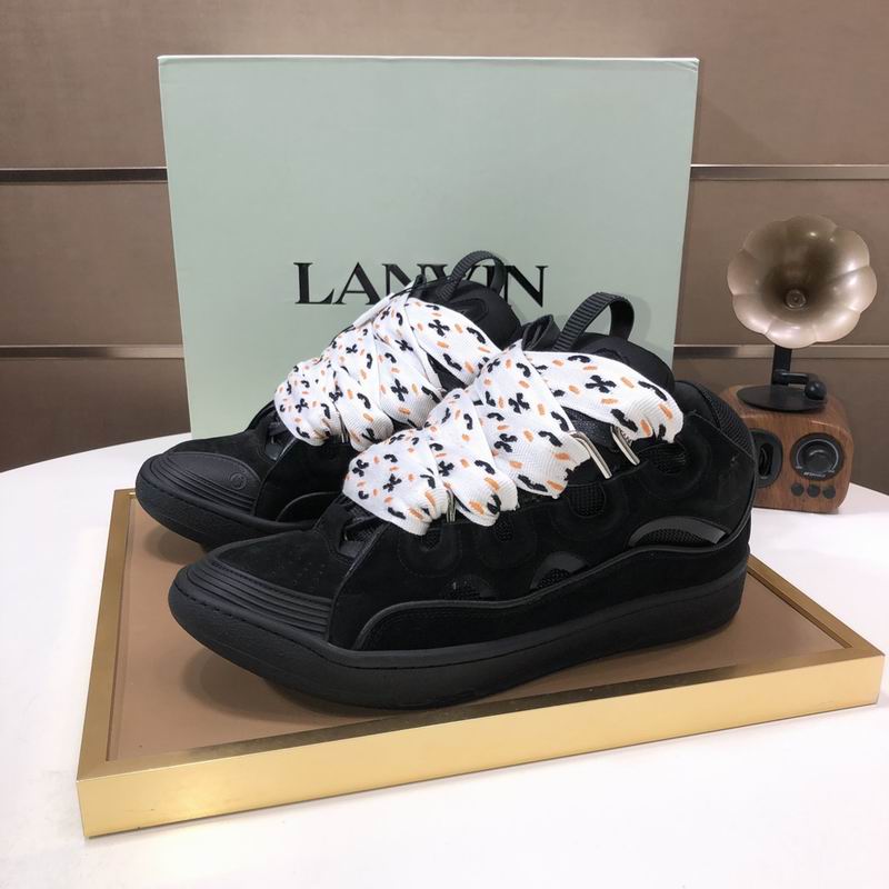 Lanvin Curved Sneakers