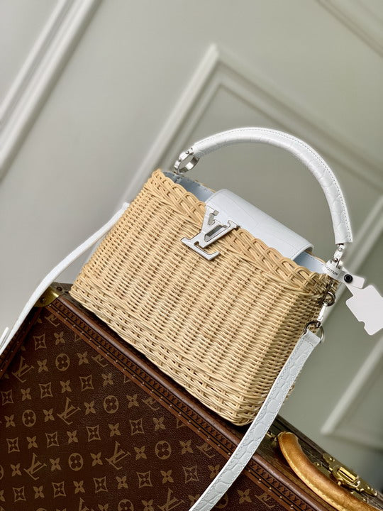 Louis Vuitton Capucines Wicker Bag