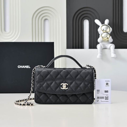 Chanel Top Handle Flap Bag