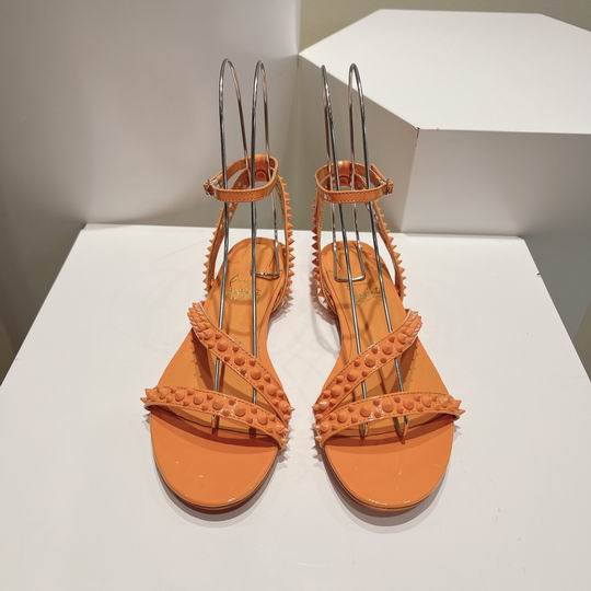 Christian Louboutin Studded Flat Sandals