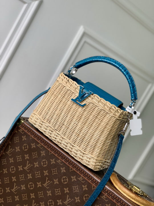 Louis Vuitton Capucines Wicker Bag