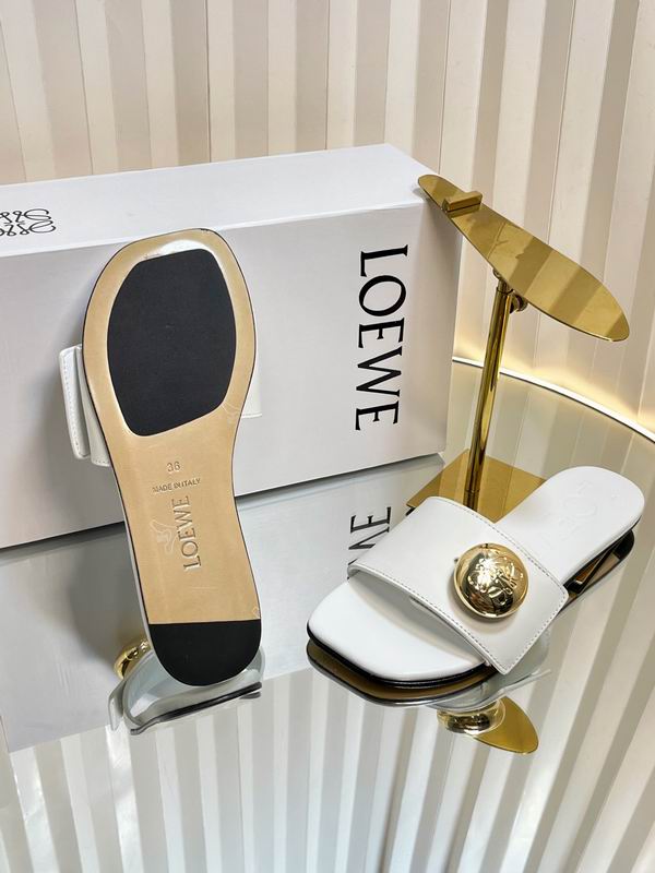 Loewe Signature Medallion Slides