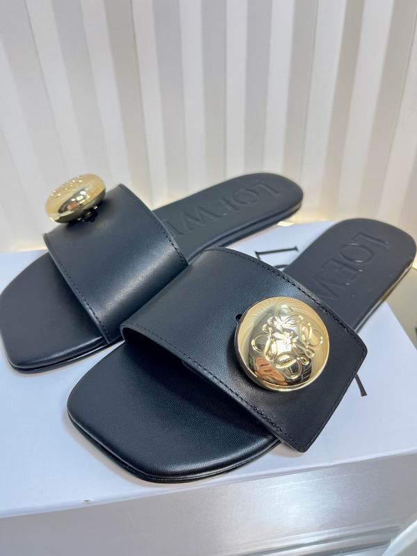 Loewe Signature Medallion Slides